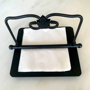 Longaberger wrought iron napkin holder